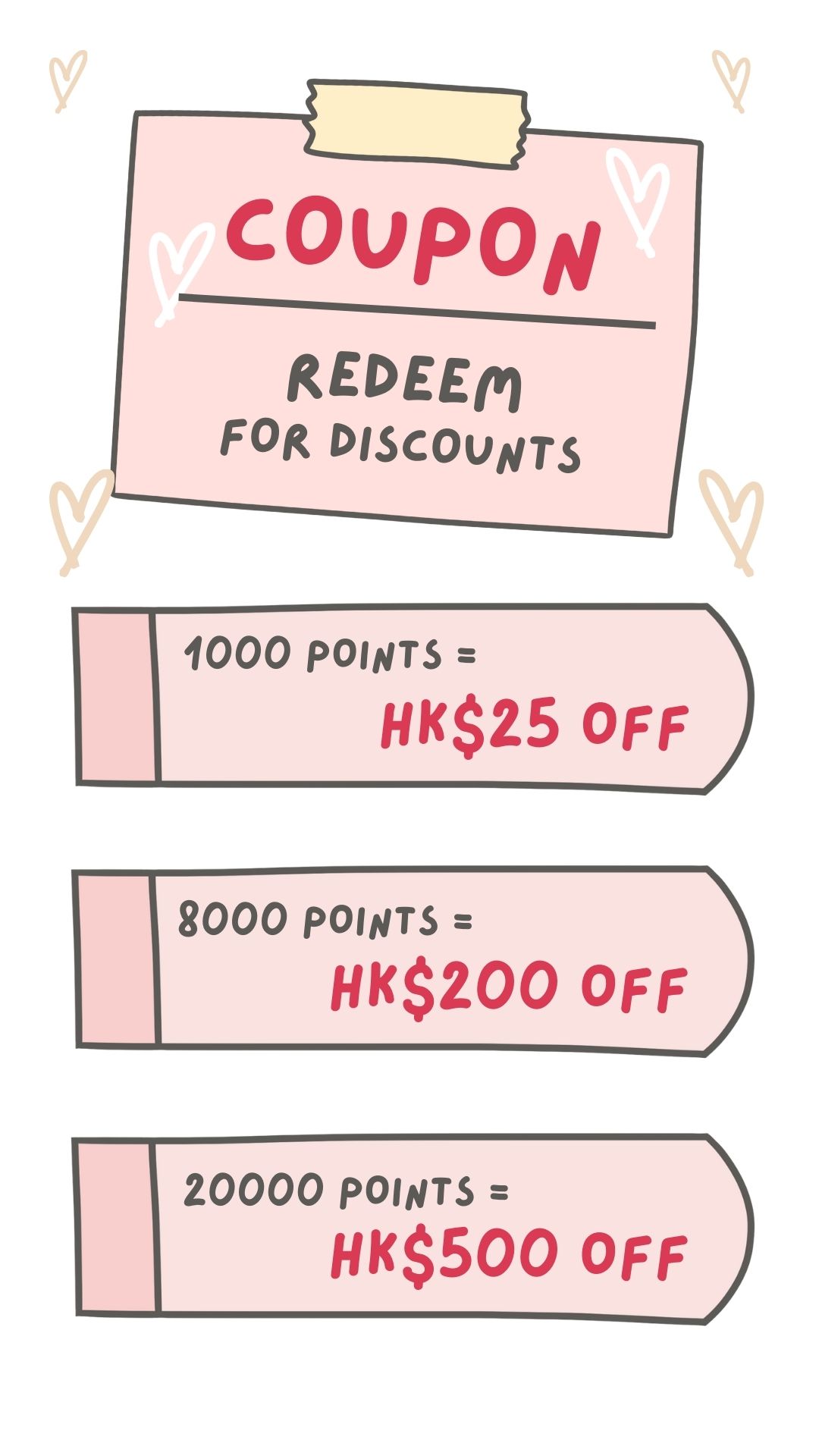 Redeem For Discounts